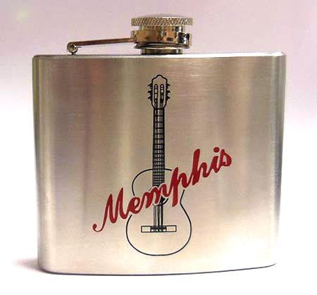 Flask Memphis Guitar - Boulevard Souvenirs