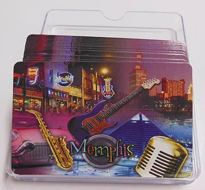 Playing Cards Memphis Collage - Boulevard Souvenirs