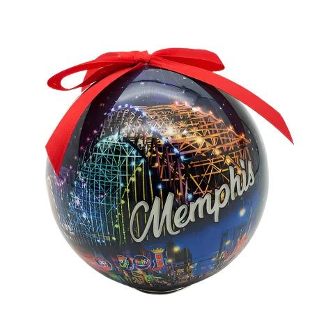 Ornament Memphis Bridge Ball w/Box