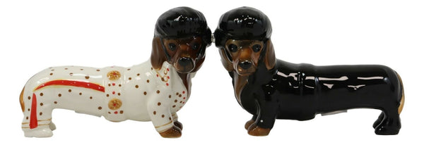 Salt and Pepper Elvis Dogs The King of Rock & Roll