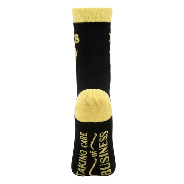 Socks TCB Gold & Black - Boulevard Souvenirs