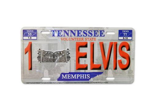 License Plate #1 Elvis