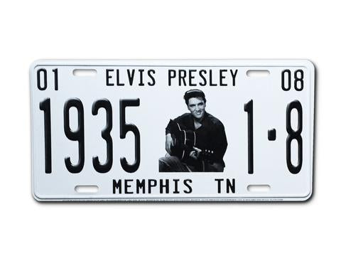 License Plate Elvis 1935