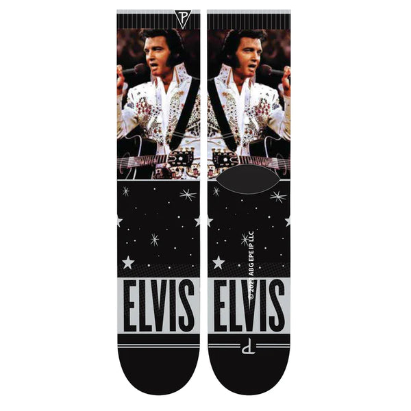 Socks ELVIS White Suit, 1 PAIR