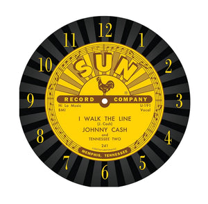 Clock Sun Records  Johnny Cash I Walk The Line