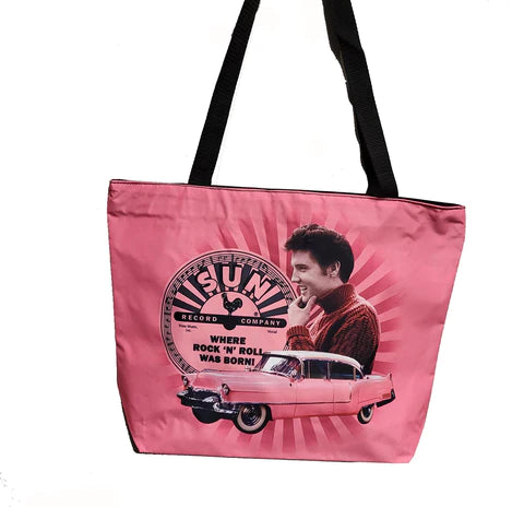 Tote bag Sun Records Elvis Pink  *store special