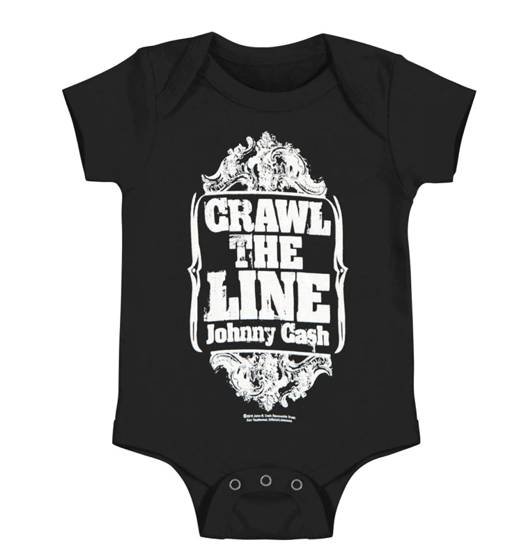 Onesie Johnny Cash “I Crawl The Line”