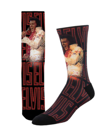 Socks Elvis Aloha in Hawaii