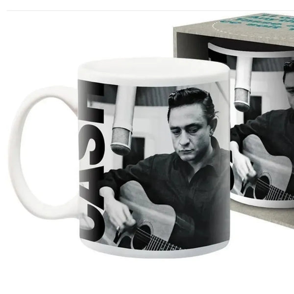 Mug Johnny Cash Recording