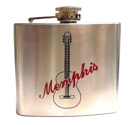 Flask Memphis Guitar - Boulevard Souvenirs