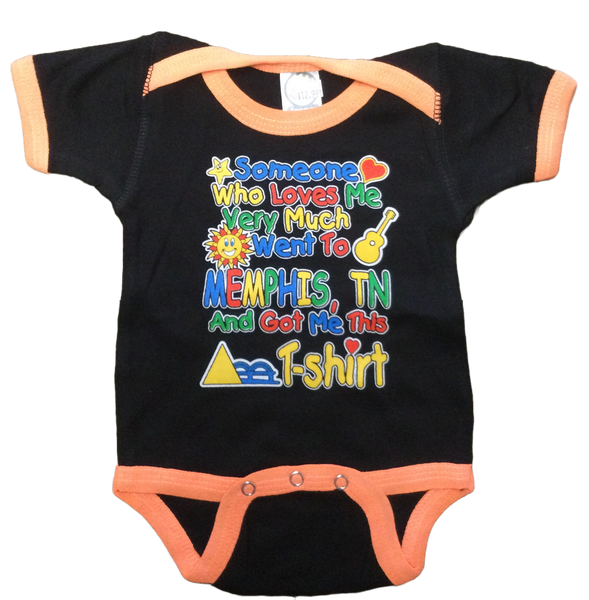 Onesie Memphis Someone Loves Me - Boulevard Souvenirs