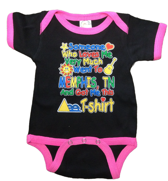 Onesie Memphis Someone Loves Me - Boulevard Souvenirs