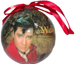 Ornament Welcome To Graceland Round