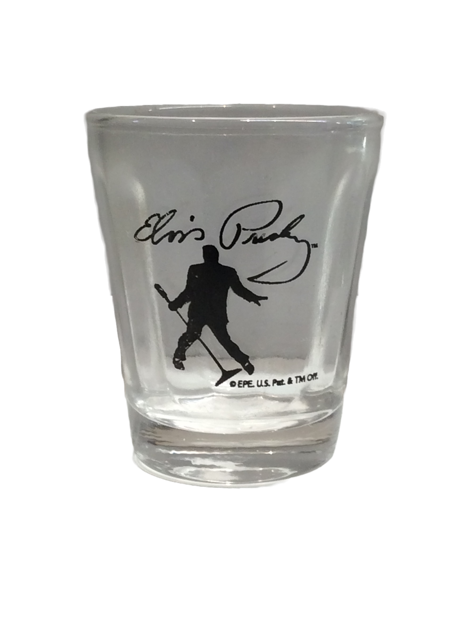 Shot Glass Elvis optic with Signature