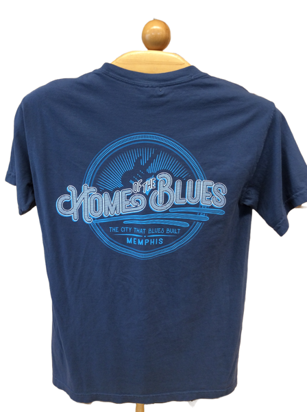 T-Shirt  Memphis Home Of The Blues - Boulevard Souvenirs