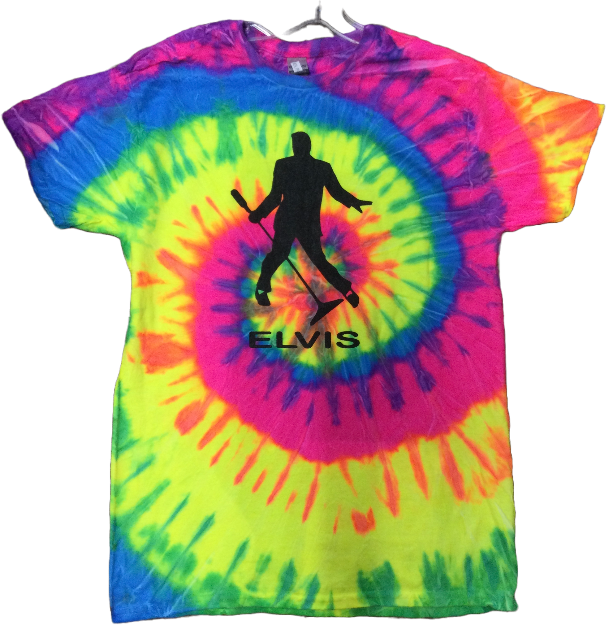 T-Shirt Elvis Silhouette Tye Dye – Boulevard Souvenirs