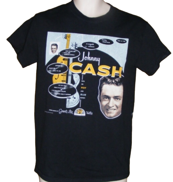 T-Shirt Johnny Cash Album Cover Sun Records - Boulevard Souvenirs