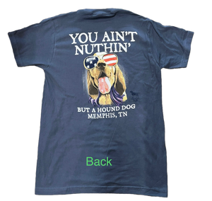 T-Shirt Memphis Hound Dog