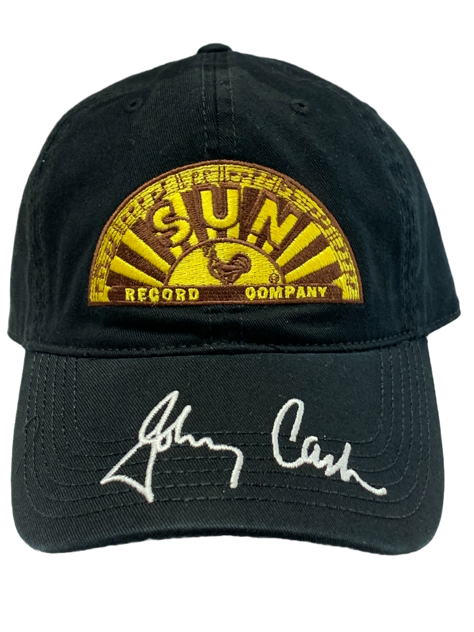 Cap Sun Records Company Johnny Cash Signature