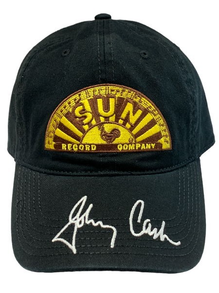 Cap Sun Records Company Johnny Cash Signature