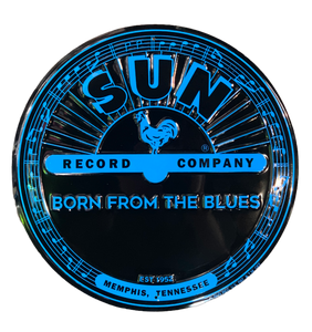 Tin Sign Sun Records "Born From The Blues" Round
