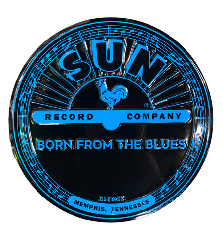Tin Sign Sun Records "Born From The Blues" Round