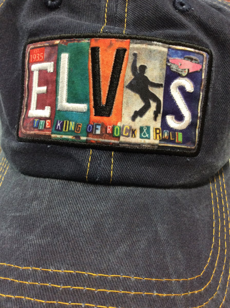 Cap Elvis Vintage Logo Relaxed Denim
